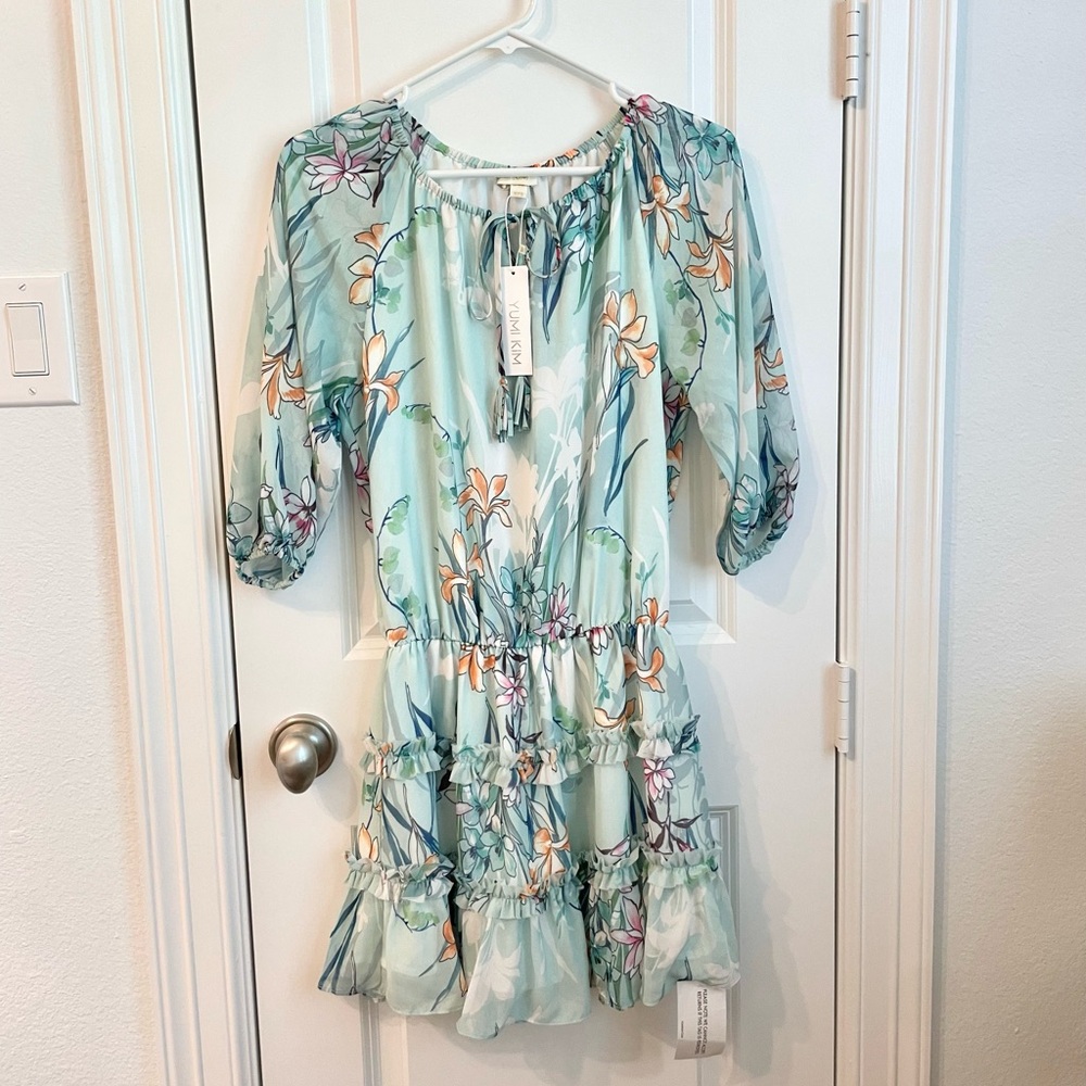 NWT Yumi Kim Blue Floral Dress